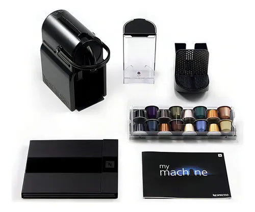 Cafetera Nespresso Inissia, bandeja y depósito