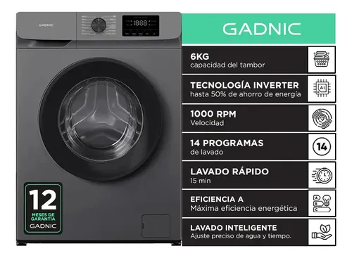 Los mejores lavarropas en Argentina 2026: 7 modelos desde $ 134.649