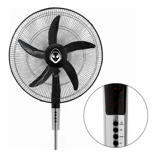 Ventilador de pie con control remoto 20 pulgadas